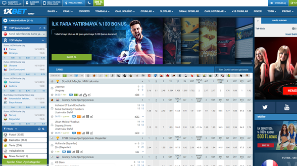 1xbet bahis sitesi