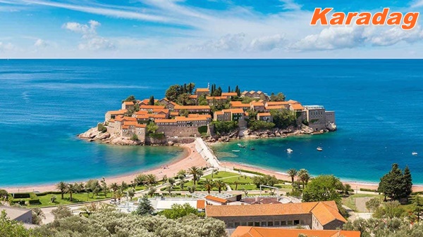 Karadağ Stefi Stefan adası